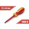 Kép 1/3 - Csavarhúzó - PZ1x80 - 1000V