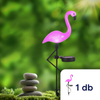 Kép 1/4 - LED-es szolár flamingó - leszúrható - műanyag - 52 x 19 x 6 cm - 1 darab
