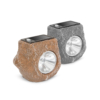 Kép 3/3 - LED-es kültéri szolár lámpa - "szürke kő" - hidegfehér - 80 x 56 x 70 mm - 24 darab