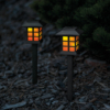 Kép 2/6 - LED-es szolár lámpa - lángokat imitáló - 2 darab