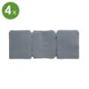 Kép 3/3 - Virágágyás / gyepszegély - 4 db / csomag /Szürke