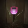 Kép 1/6 - LED-es szolár tulipánlámpa