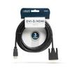 Kép 2/2 - DVI-D / HDMI kábel · 3 m