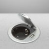 Kép 1/5 - Rejtett - beépíthető konnektor + USB - fehér