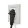 Kép 4/5 - Rejtett - beépíthető konnektor + USB - fehér