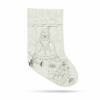 Kép 6/7 - Színezhető mikulás zokni - 33 x 24 cm