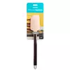 Kép 1/3 - Szilikon spatula rozsdamentes nyéllel - 29 x 5,2 x 1 cm - barack