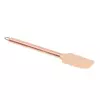 Kép 3/3 - Szilikon spatula rozsdamentes nyéllel - 29 x 5,2 x 1 cm - barack