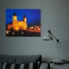 Kép 2/2 - LED-es fali hangulatkép - "Nagytemplom Debrecen" - 3 x AA, 38 x 48 cm