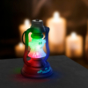 Kép 1/3 - Halloween-i LED lámpa kacagás hangeffekttel - szellem - elemes