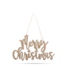 Kép 2/4 - Karácsonyi dekoráció - "Merry Christmas" felirat - 20 x 12 cm - arany