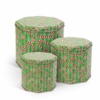 Kép 2/3 - Süteményes doboz - 8 szögletű - 3 db / csomag - zöld