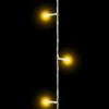 Kép 5/7 - Fényfüzér - 50 db LED - melegfehér - hálózati - 5 m - 8 program