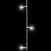 Kép 3/5 - Fényfüzér - 50 db LED - hidegfehér - hálózati - 5 m - 8 program