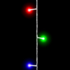 Kép 4/6 - Fényfüzér - 50 db LED - színes - hálózati - 5 m - 8 program