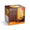 Kép 6/6 - Fényfüggöny - 200 db LED - melegfehér - hálózati - IP44 - 4,2 m - 8 program