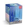 Kép 6/6 - Fényfüggöny - 100 db LED - hidegfehér - hálózati - IP44 - 2,2 m - 8 program