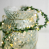Kép 1/2 - Karácsonyi LED dekoráció - girland - 10 LED - 2 x AA - 1 m