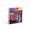 Kép 3/3 - LED-fényfüzér - 5 m - 50 LED - multicolor - 3 x AA