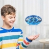 Kép 4/7 - UFO drón - repülő gyerekjáték - LED-es, akkumulátoros - 11 x 11 x 4 cm