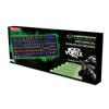 Kép 3/3 - Multimédiás billentyűzet - RGB LED - USB - 10 effekt - 440 x 130 x 230 mm