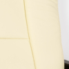 Kép 4/5 - Irodai szék lábtartóval, karfával - vajszínű - 76 x 50 cm / 50 x 51 cm