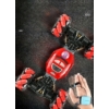 Kép 6/10 - Kézi vezérlésű távirányítós játékautó - 1:16 - akkumulátoros, átfordulós, LED-es - piros