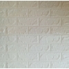 Kép 4/4 - Öntapadós falburkolat - fehér tégla minta - 200 x 80 cm