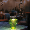 Kép 1/3 - LED-es szolár lámpa - kaktusz - 145 x Ø70 mm - hidegfehér