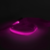 Kép 2/4 - LED-es póráz - akkumulátoros - 120 x 2,5 cm - rózsaszín