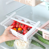 Kép 1/5 - Hűtőbe rakható frissentartó kosár - fehér