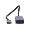 Kép 1/3 - USB-C™ Adapter - USB 3.2 Gen 1 Dugasz - HDMI™ Kimenet - 8K-60Hz - 0.20 m - Nikkelezett - Fekete