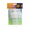 Kép 3/3 - Foszforeszkáló csontvázszett - halloweeni dekoráció - 10 db / csomag