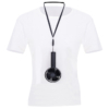 Kép 13/13 - Hordozható mini ventilátor - ajándék nyakpánttal -USB - fekete