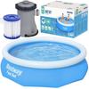 Kép 2/7 - Bestway Fast Set - kerek felfújható fürdőmedence 305 cm