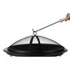 Kép 5/5 - Kerti grill kandallóval - 56 cm