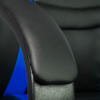 Kép 3/4 - Gamer szék karfával - kék - 71 x 53 cm / 53 x 52 cm