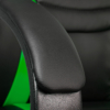 Kép 3/4 - Gamer szék karfával - zöld - 71 x 53 cm / 53 x 52 cm