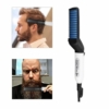 Kép 2/4 - Elektromos haj- és szakállegyenesítő fésű férfiaknak - 40W, 220V AC