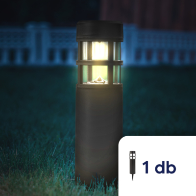 LED szolár lámpa - 30 cm - melegfehér - 1 darab