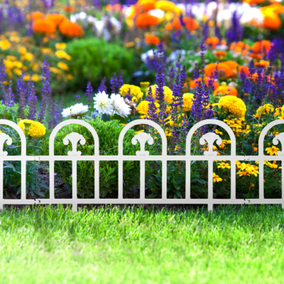 Virágágyás szegély / kerítés - 60 x 30 cm