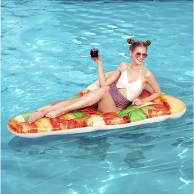 Bestway felfújható úszómatrac - pizza - 188 x 130 cm