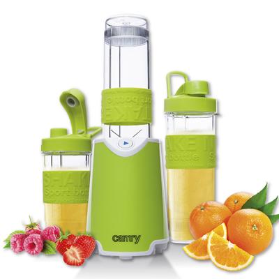 Turmixgép / mixer - 800W - zöld, BPA-mentes - üvegszettel