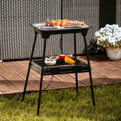 Elektromos grillsütő állvánnyal