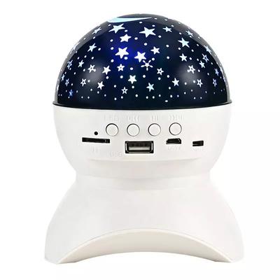 LED csillagos égbolt projektor és hangszóró - Bluetooth, USB - 11 x 14 cm - 800 mA
