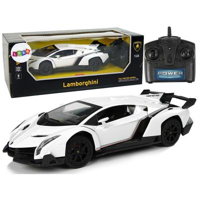TÁVIRÁNYÍTÓS LAMBORGHINI VENENO AUTÓ - fehér
