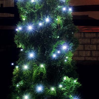 LED fényfüzér - 1000 db hidegfehér LED