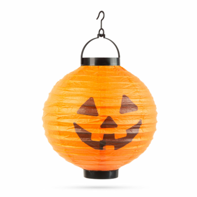Halloweeni LED-es lampion - narancssárga