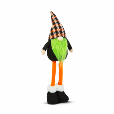 Halloweeni skandináv manó - 60 cm - zöld