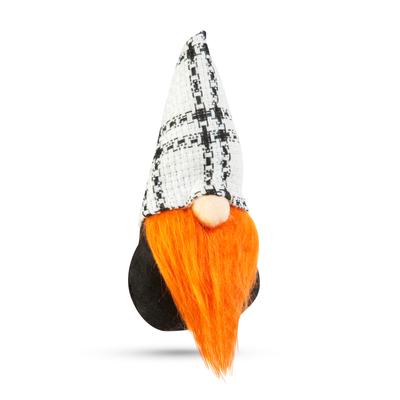 Halloweeni skandináv manó - 16 cm - narancs